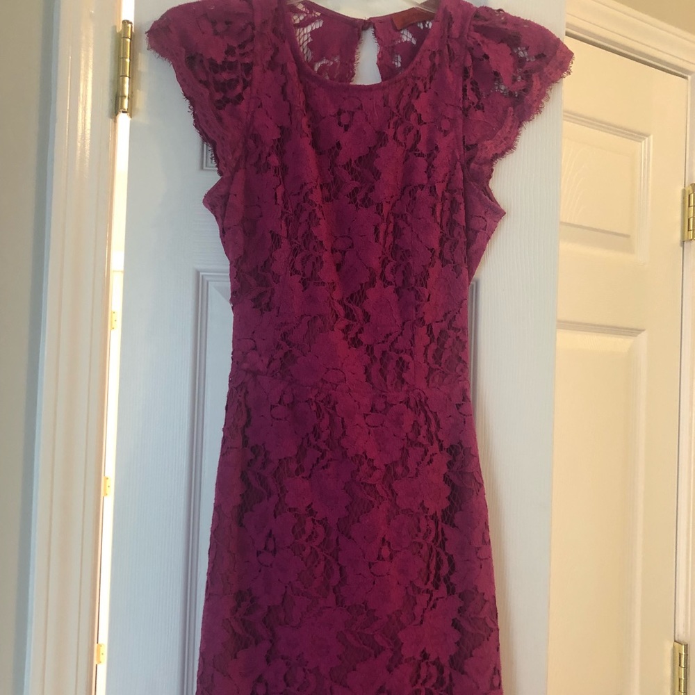 Beautiful Purple Lace Dress